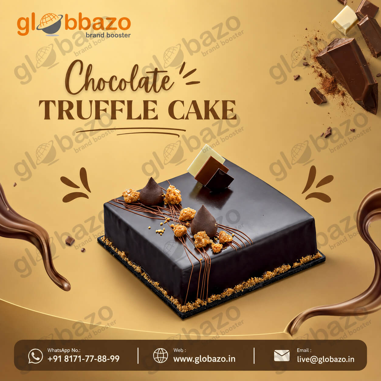 Chocolate Truffle Cake (sw-124)