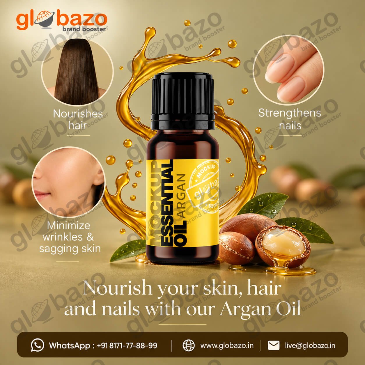 Argan Oil Beauty Advertisement (ess-05)