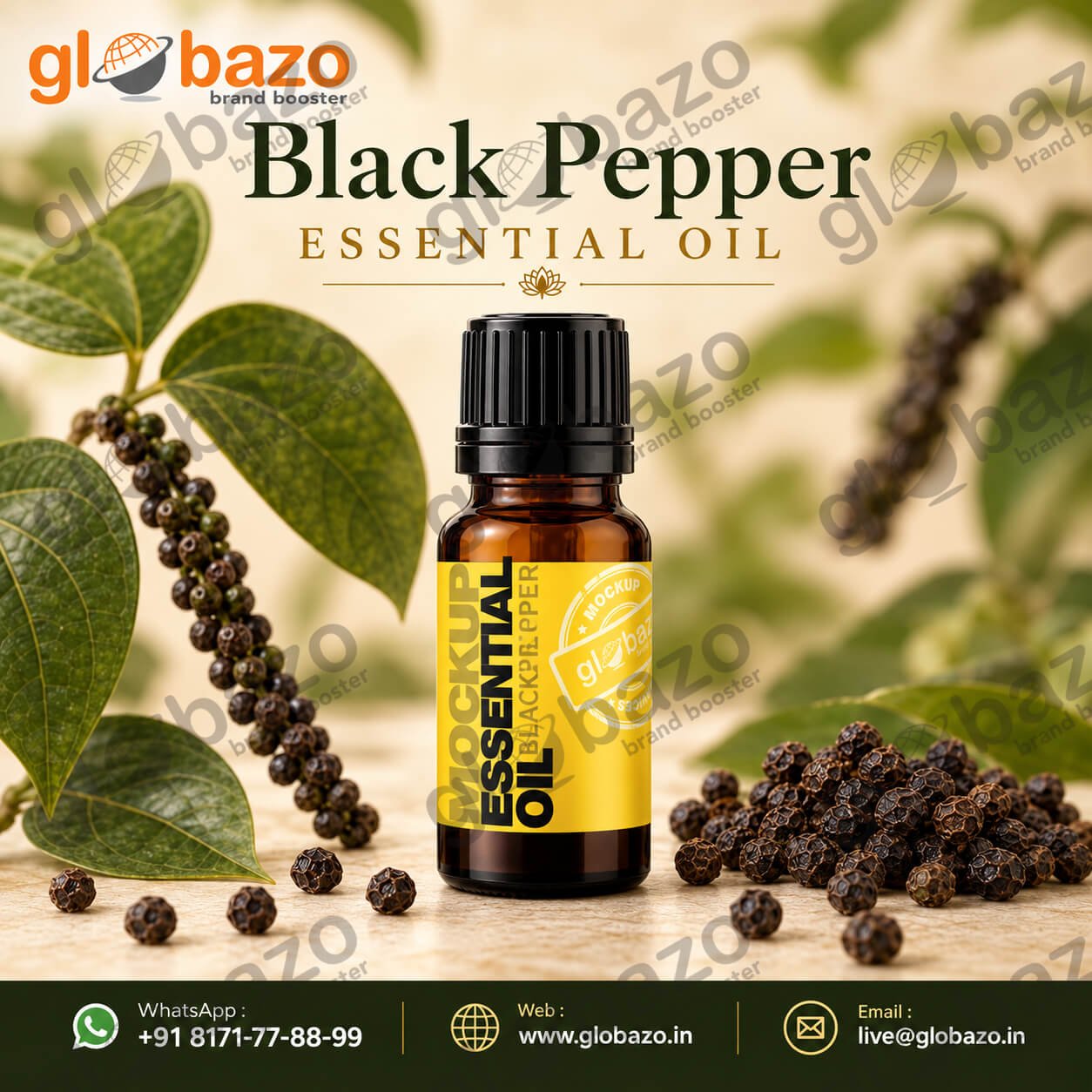 Black Pepper Essential Oil (ess-48)