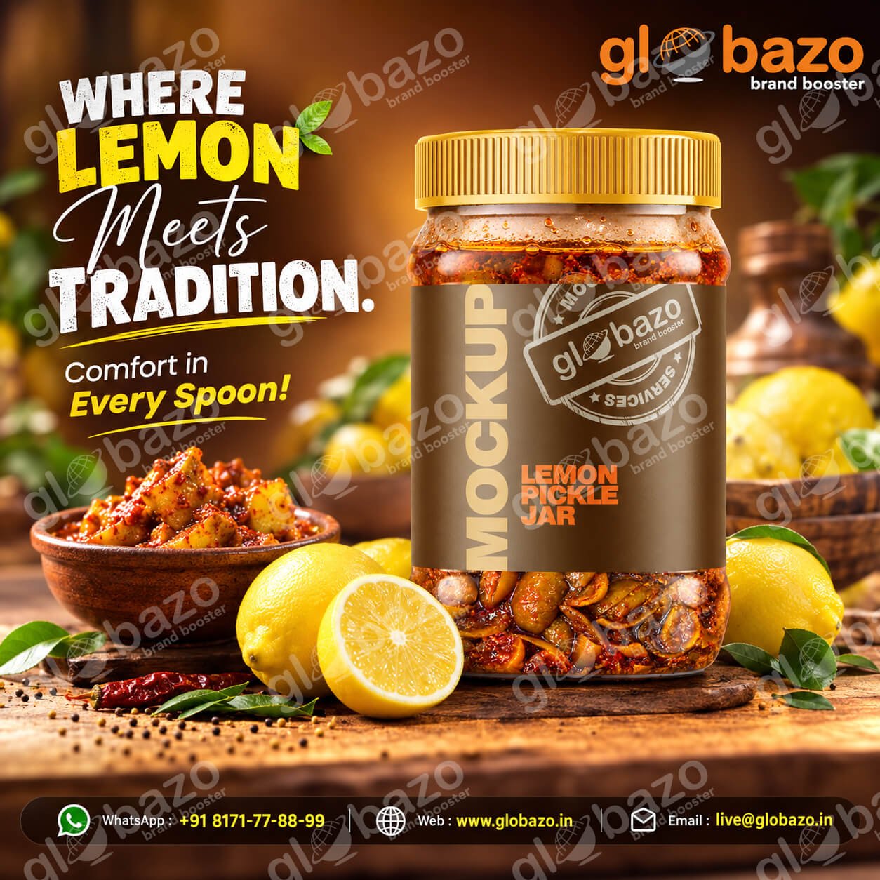 Lemon Pickle Creative Mockup (pk-10)