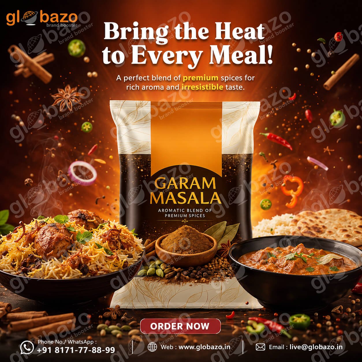 Garam Masala Creative Mockup (sc-46)