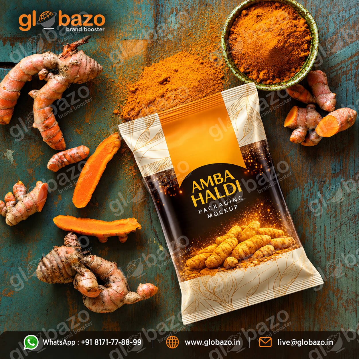 Amba Haldi Powder Creative Mockup (sc-52)