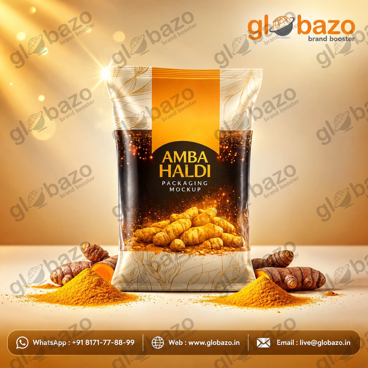 Amba Haldi Powder Creative Mockup (sc-56)