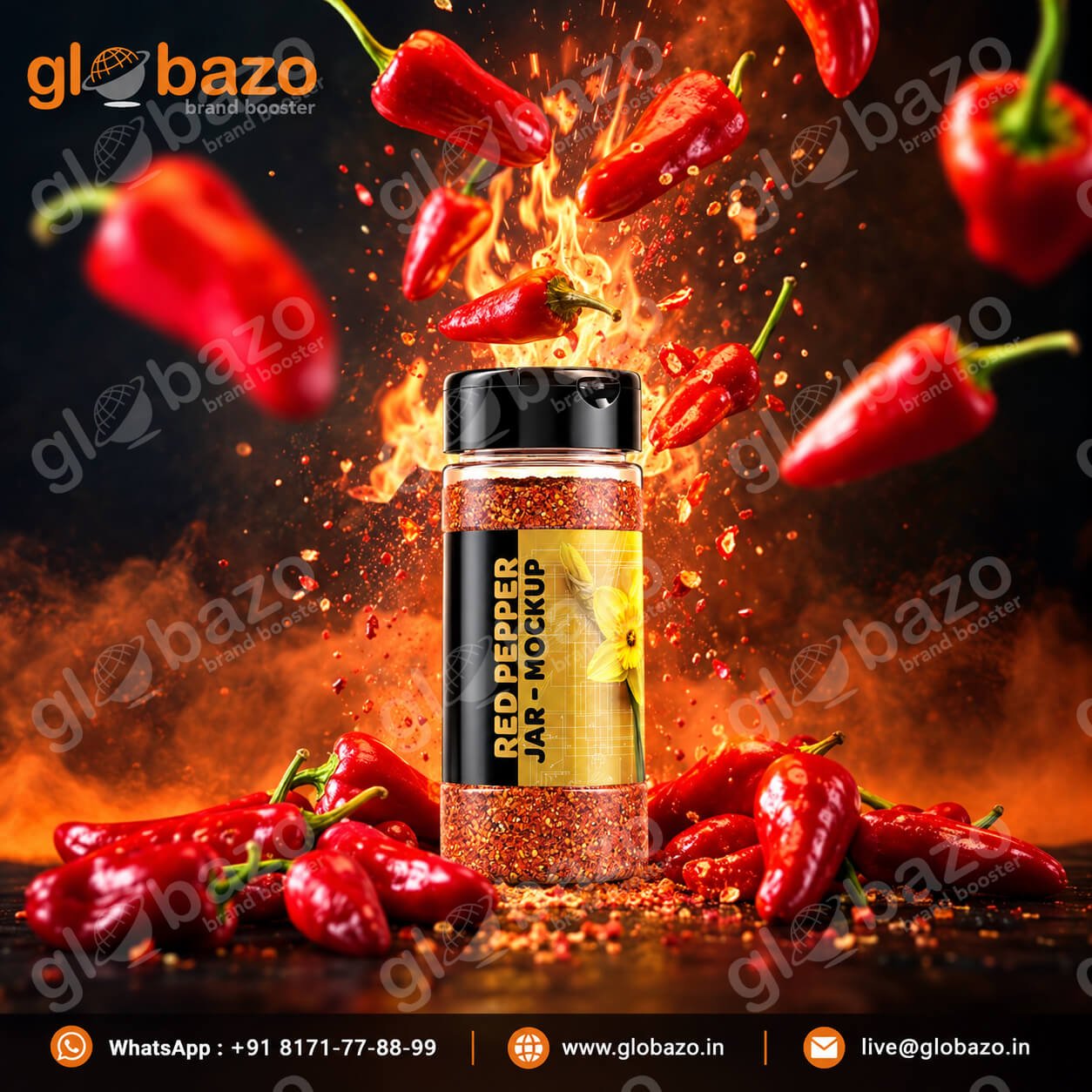 Fiery Red Pepper Jar Advertisement (sc-82)