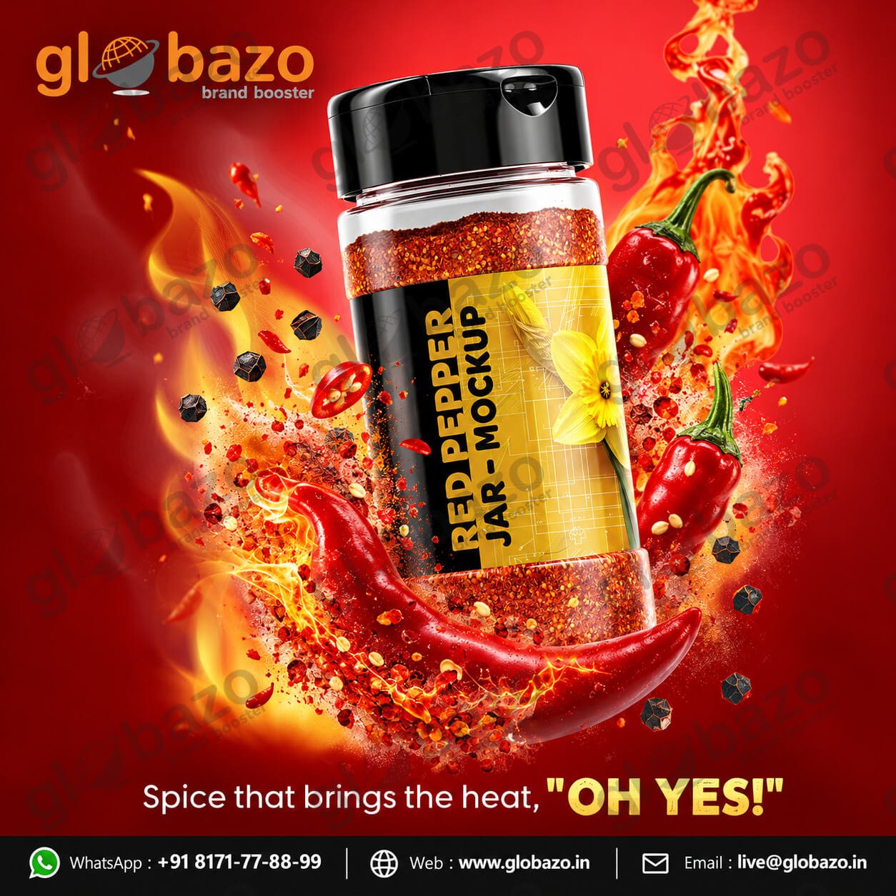 Fiery Red Pepper Jar Advertisement (sc-92)