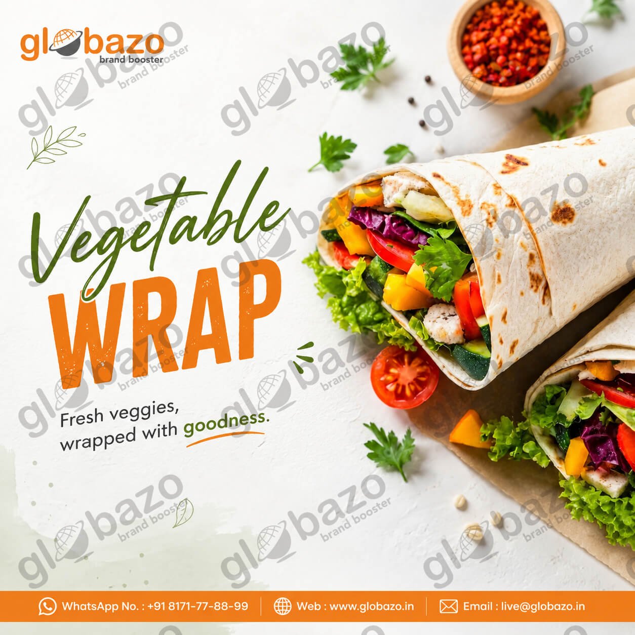 Vegetable Wrap (snacks-312)