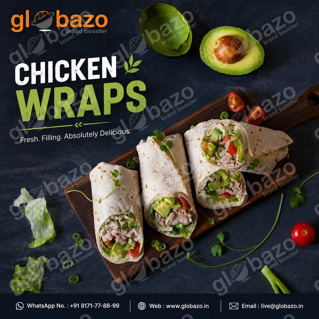 Chicken Wraps (snacks-320)