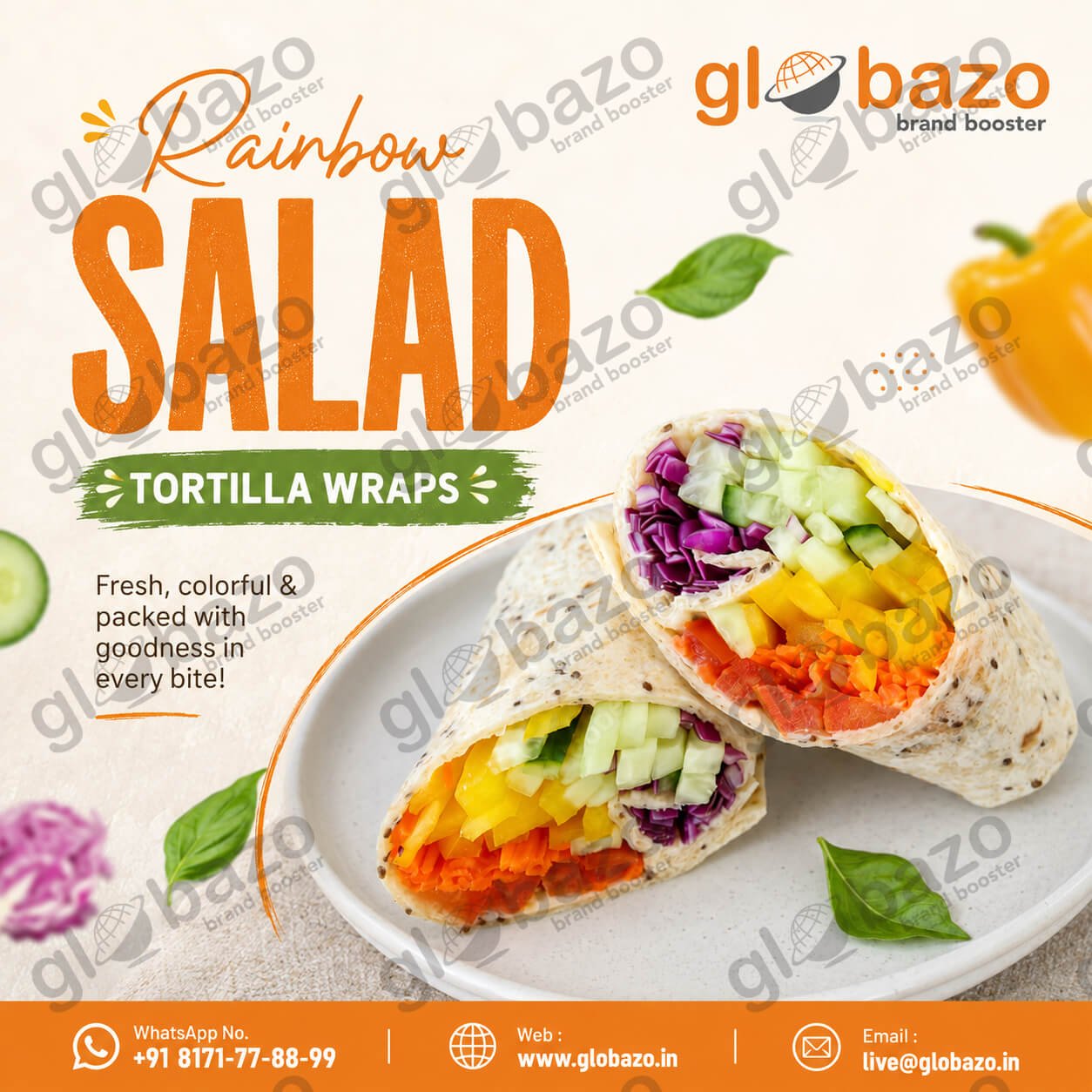 Corn Vegetable Wraps (snacks-322)