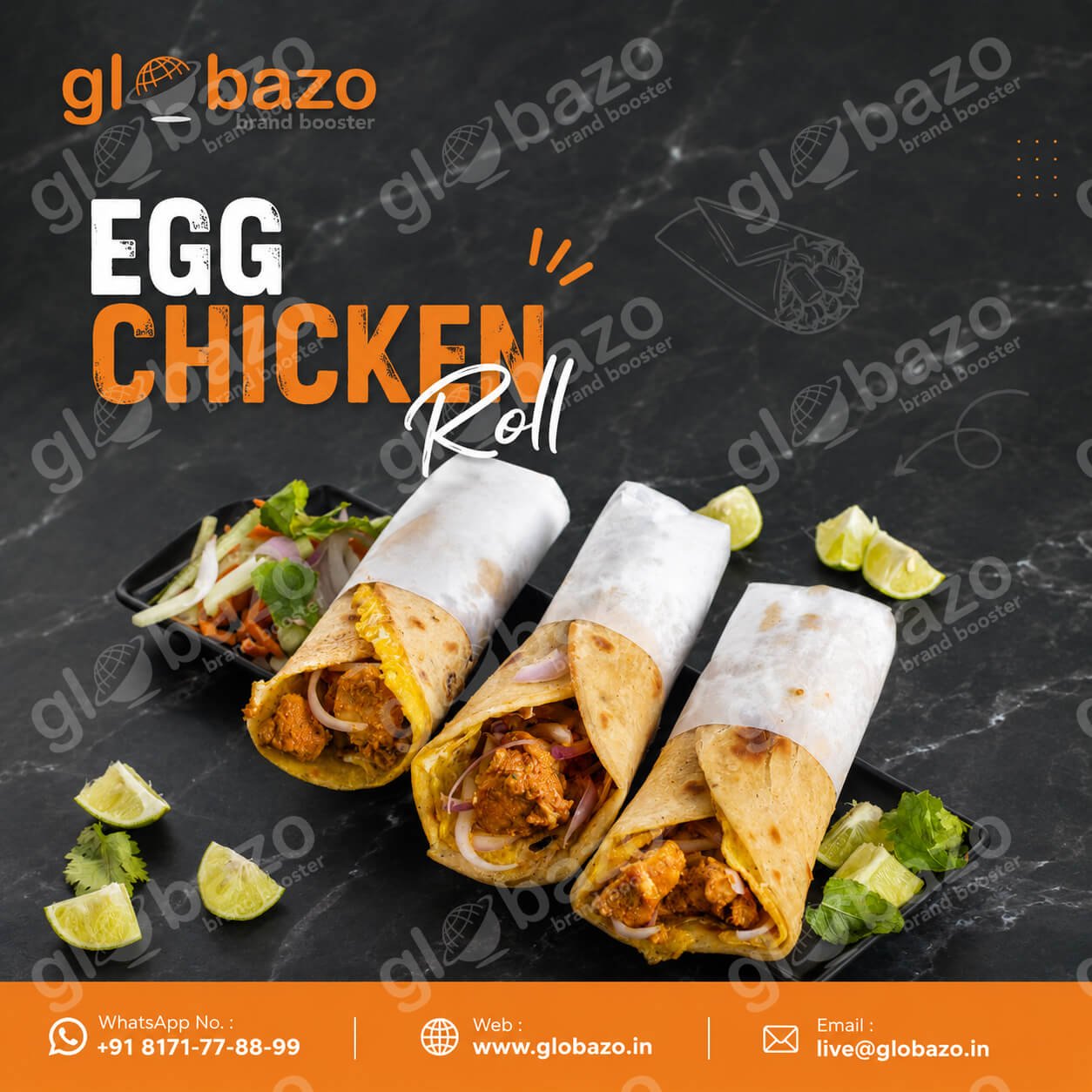 Egg Chicken Roll (snacks-325)