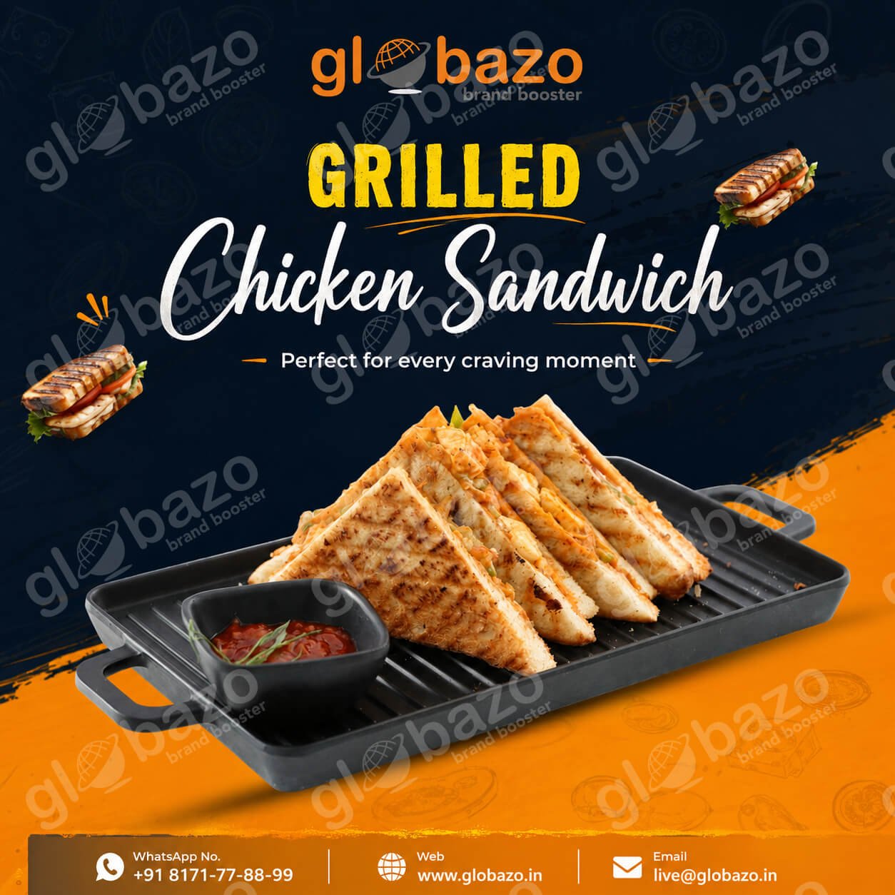 Grilled Chicken Sandwitch (snacks-335)
